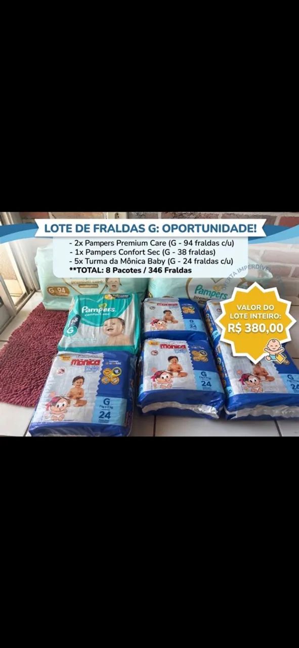 Lote de fraldas  - Foto 2