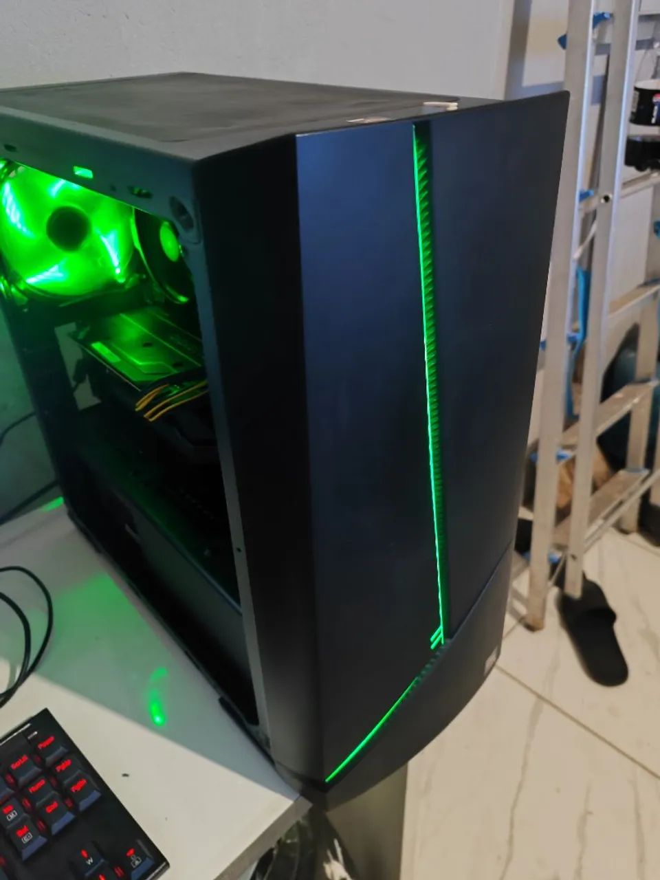 CPU gamer Ryzen 5 + RTX 2060 + 16GB +SSD + HD aceito cartão! - Foto 5