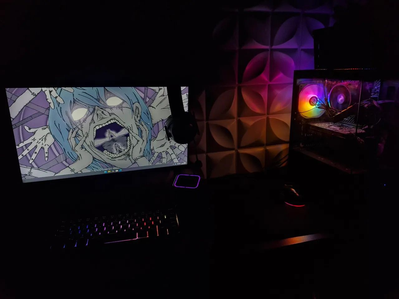 Pc Gamer com placa de vídeo Rx580