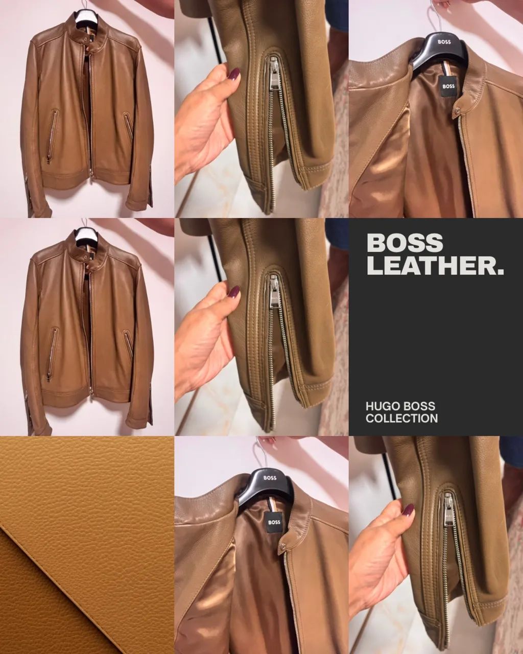 Casaco de Couro Hugo Boss  - Foto 4
