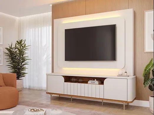 Home Diamantina 100% MDF, para Tvs ate 70"