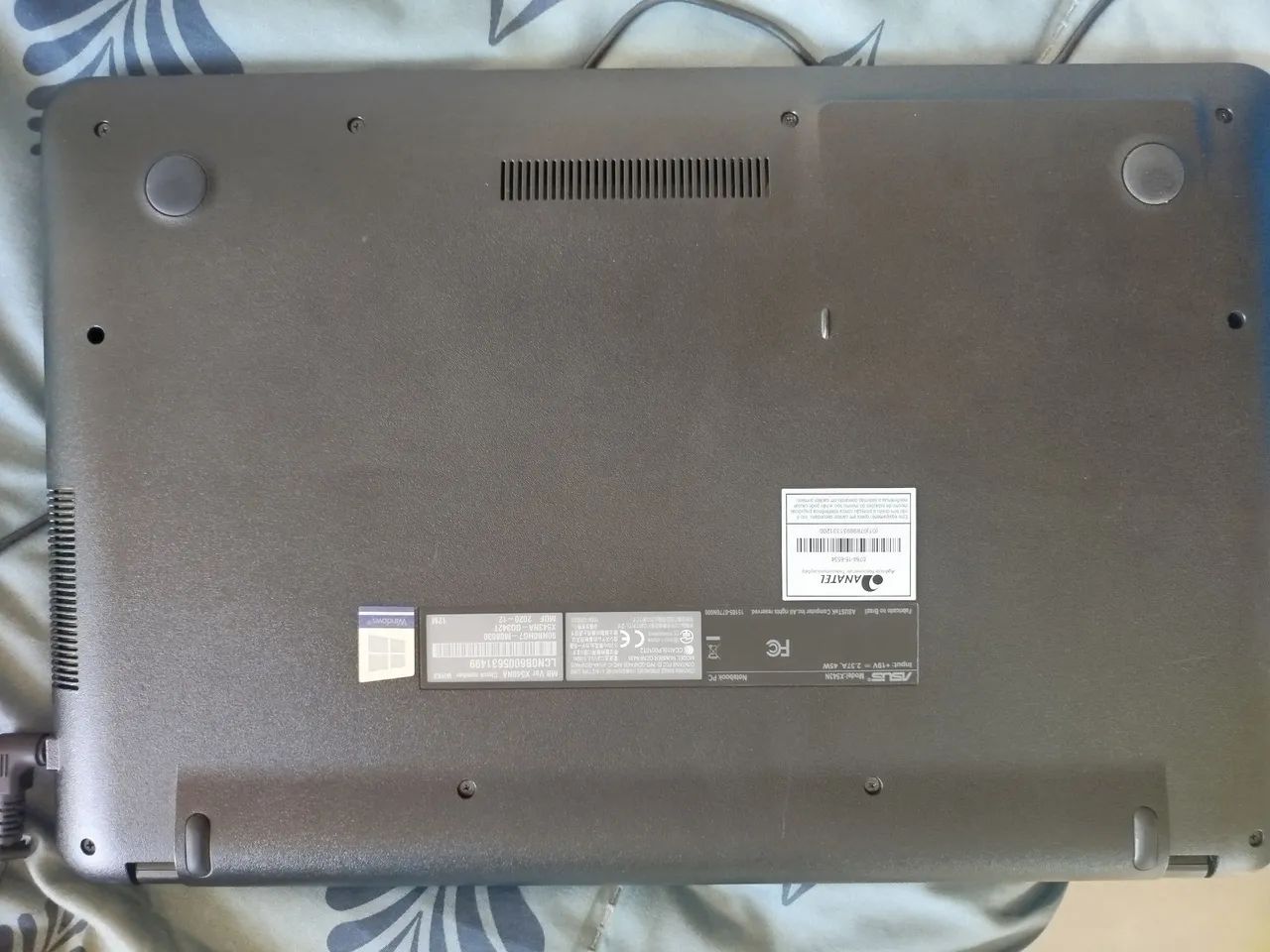 Notebook Asus usado