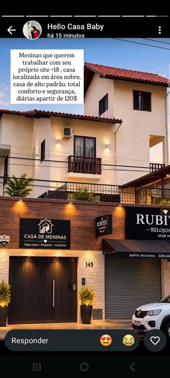 Casa toda mobiliada com quartos para atendimento e moradia +18 