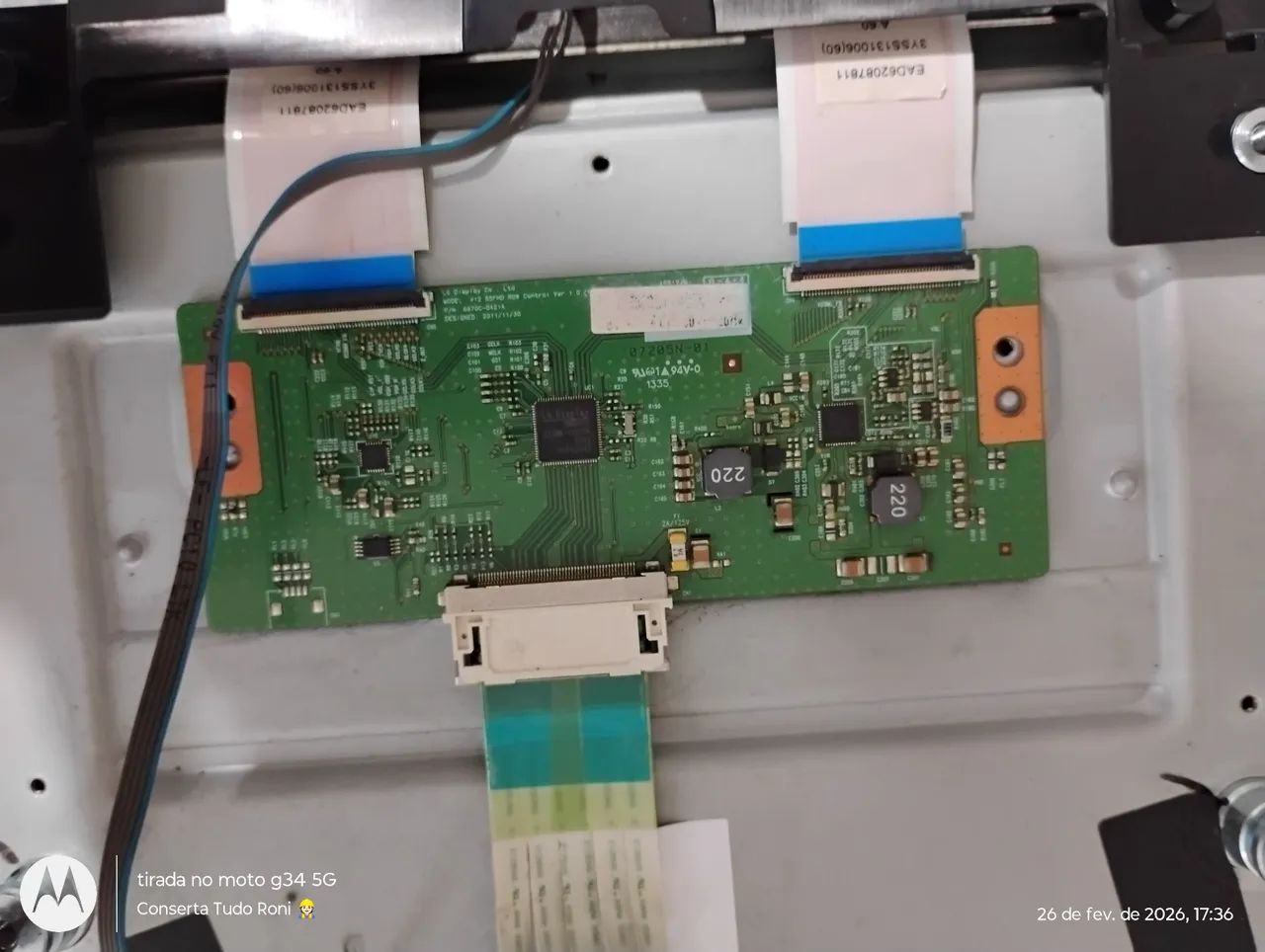 Placa TCOM tv LG 55LA6214