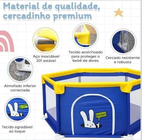 Cercadinho para bebê  - Foto 2