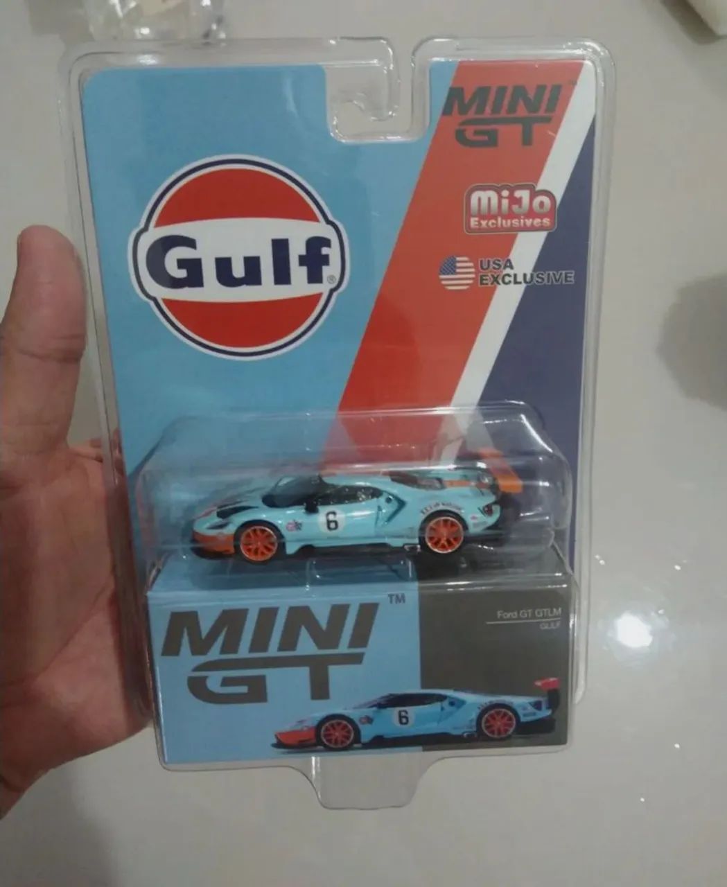 Mini GT Ford GT 40 Gulf lacrado  - Foto 3