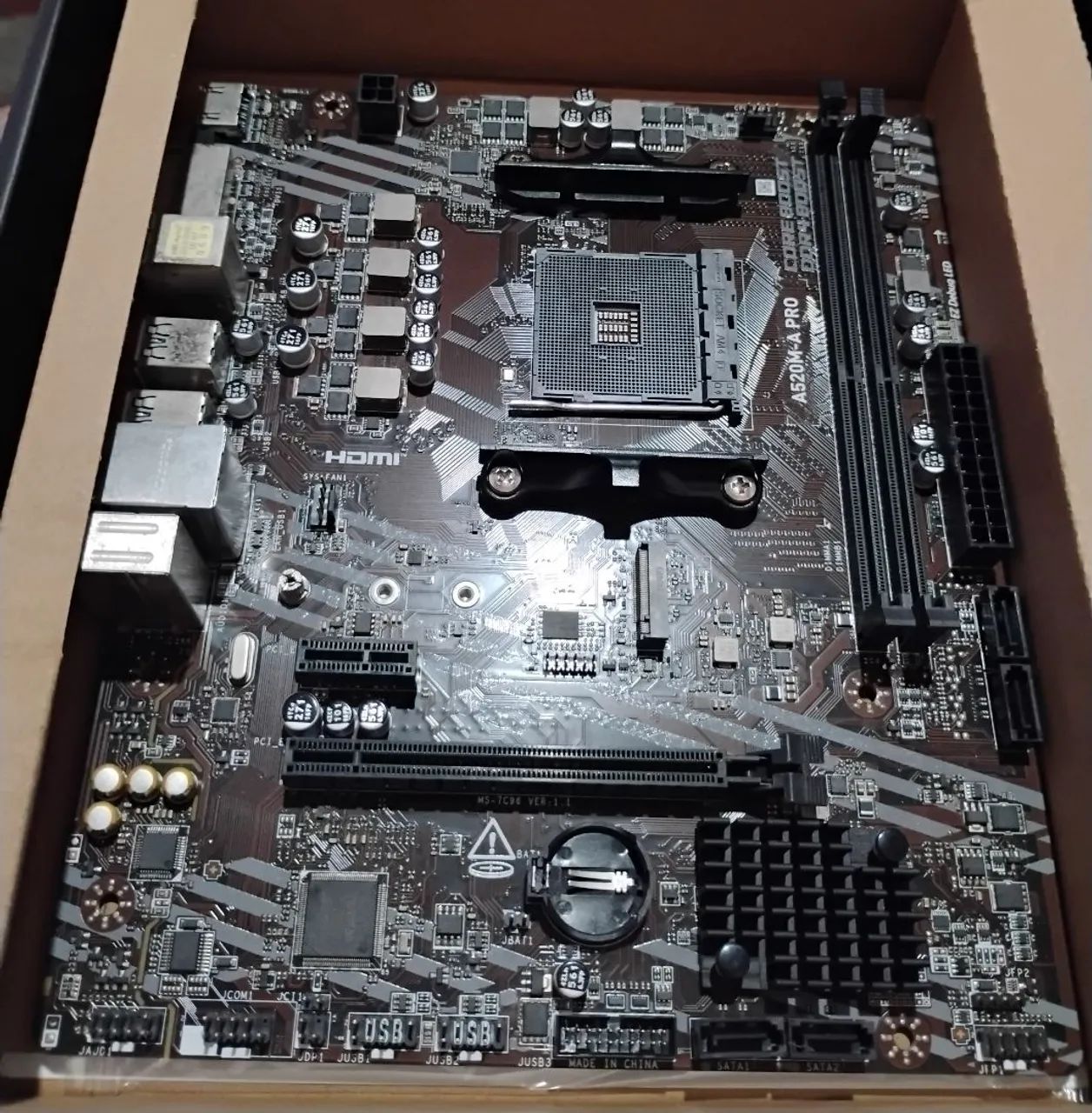 PLACA MÃE MSI A520M A-PRO