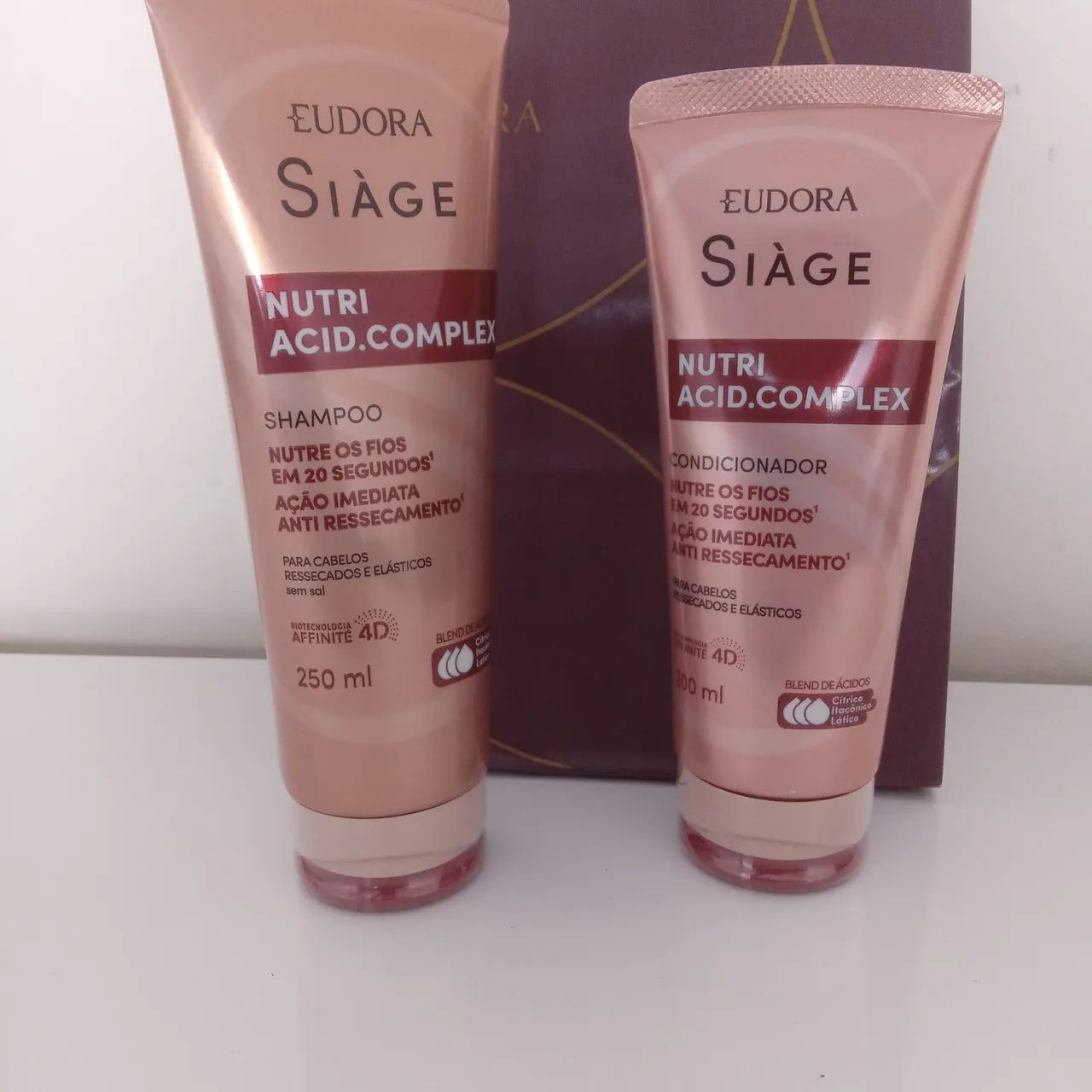 KIT SIAGE EUDORA SHAMPOO E CONDICIONADOR  - Foto 2