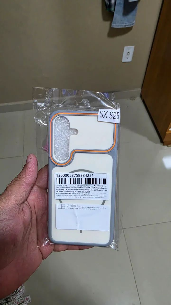 Capinha de proteção do Samsung s25