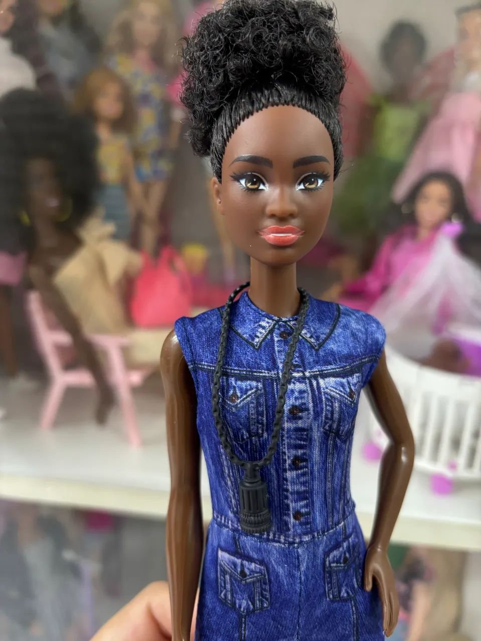 Barbie negra diretora de cinema 