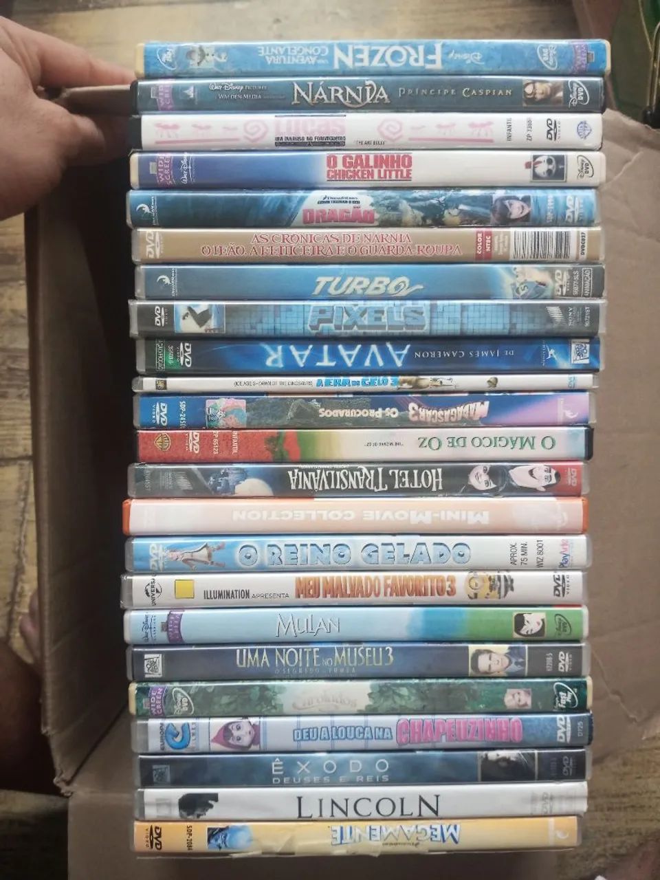 Lote de dvds infantis e raridades 