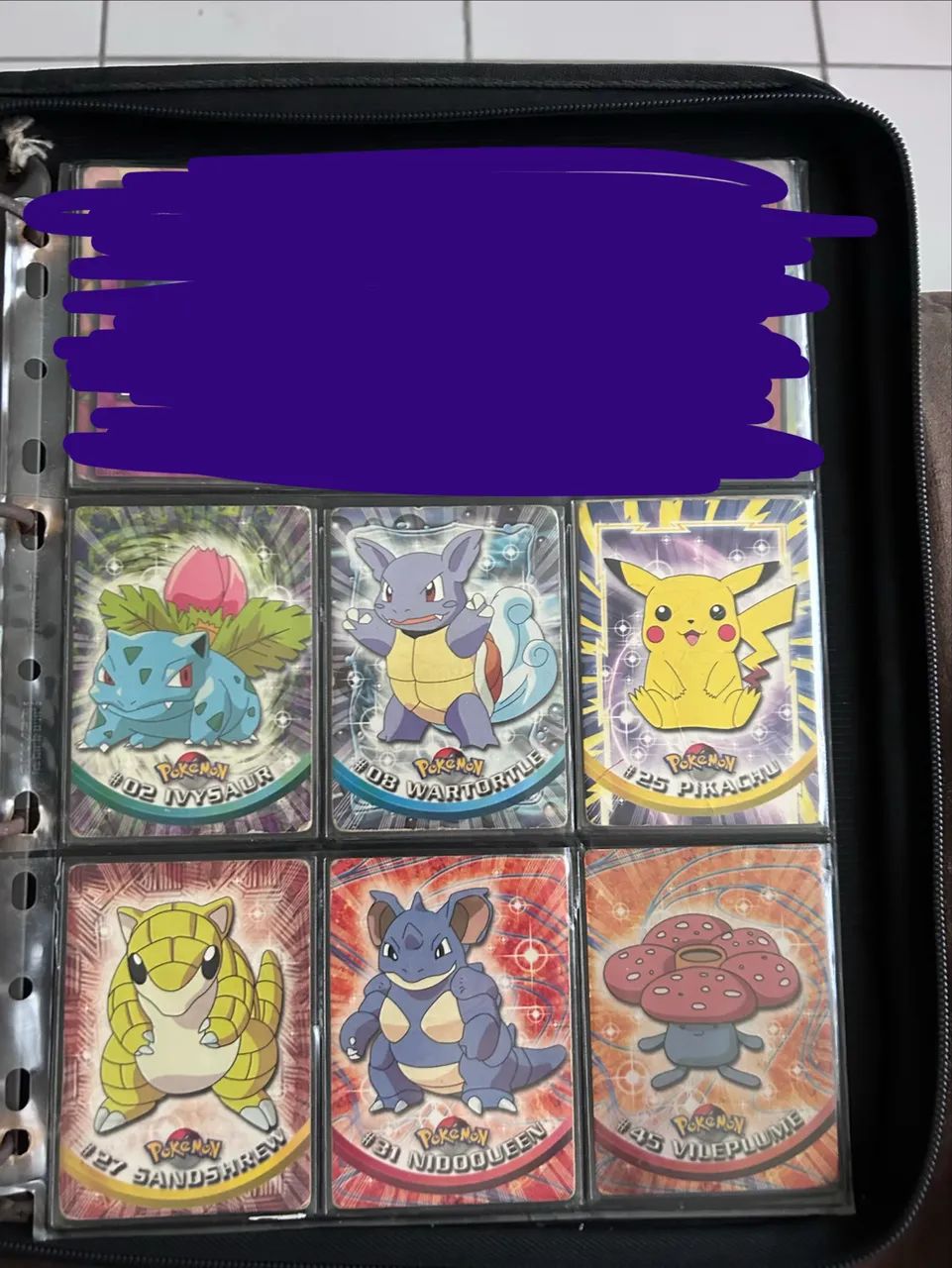 Cartas Pokémon Topps