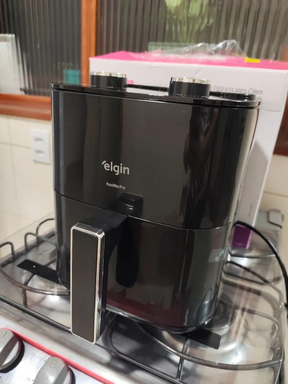 Airfryer Elgin lindo, compacto e funcional - Foto 3