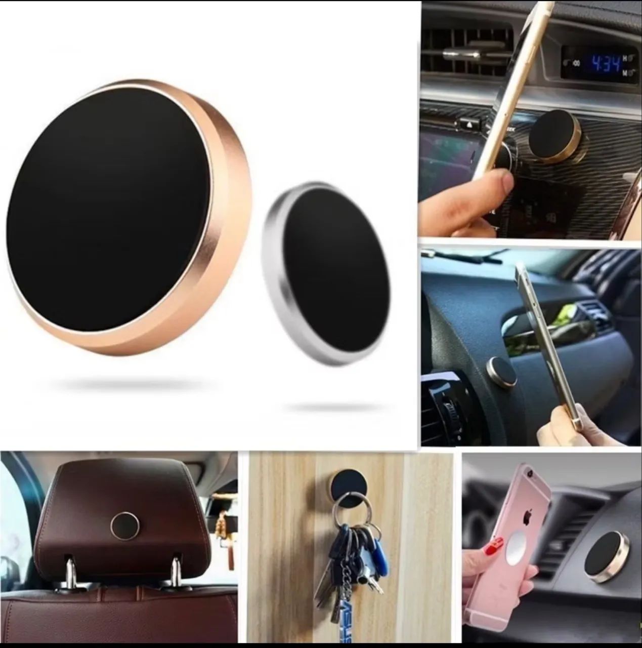 Suporte carro com imá - Foto 4