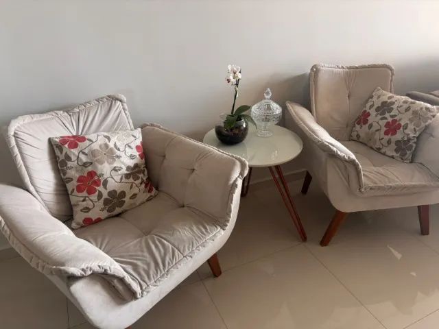 Sofá Retrátil, Brinde 2 poltronas Lindas! - Foto 2