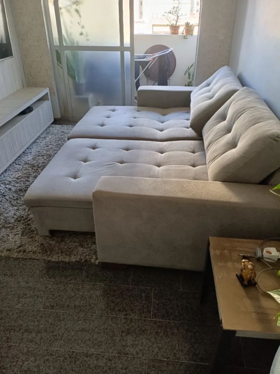 Sofá retrátil impermeabilizado (excelente) - Foto 2