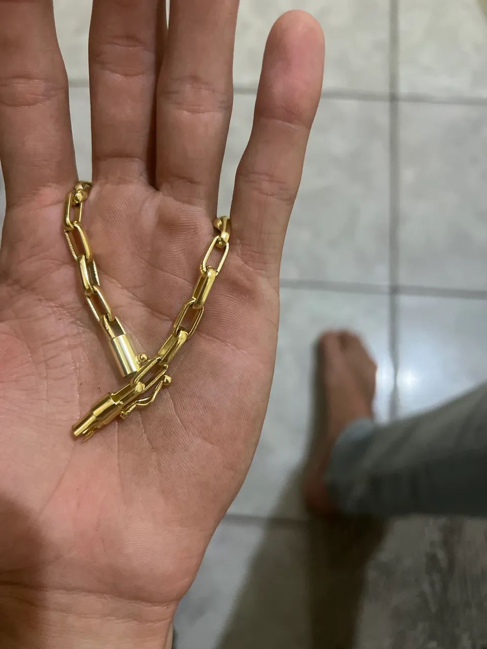 Pulseira Cartier banhada a ouro 18k  - Foto 2