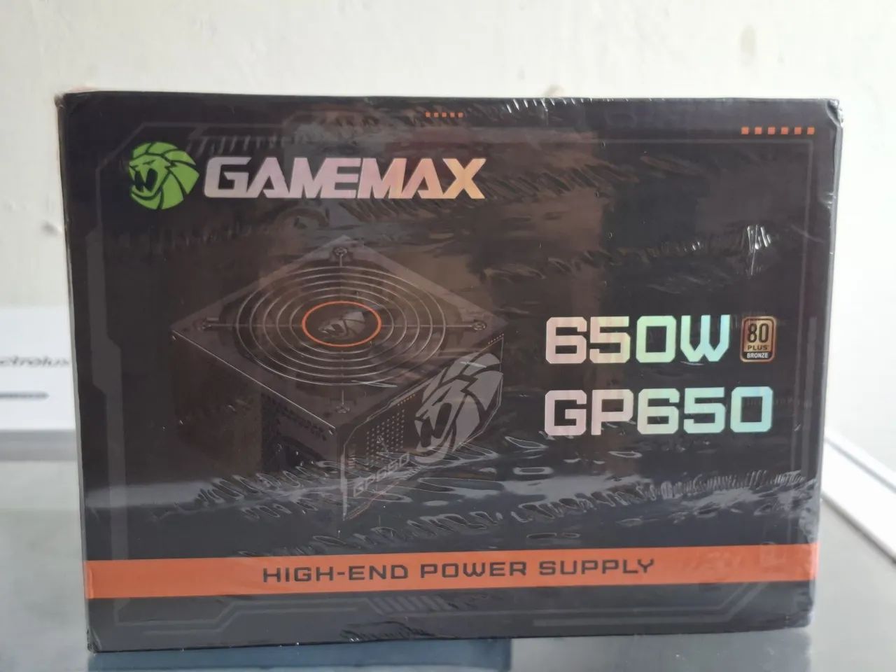 Fonte Game Max 650w 80 plus. "NOVA E LACRADA  - Foto 2