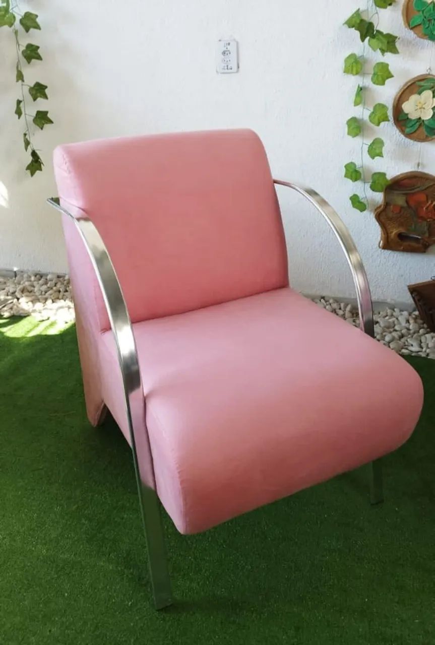 Poltrona suede - Foto 4