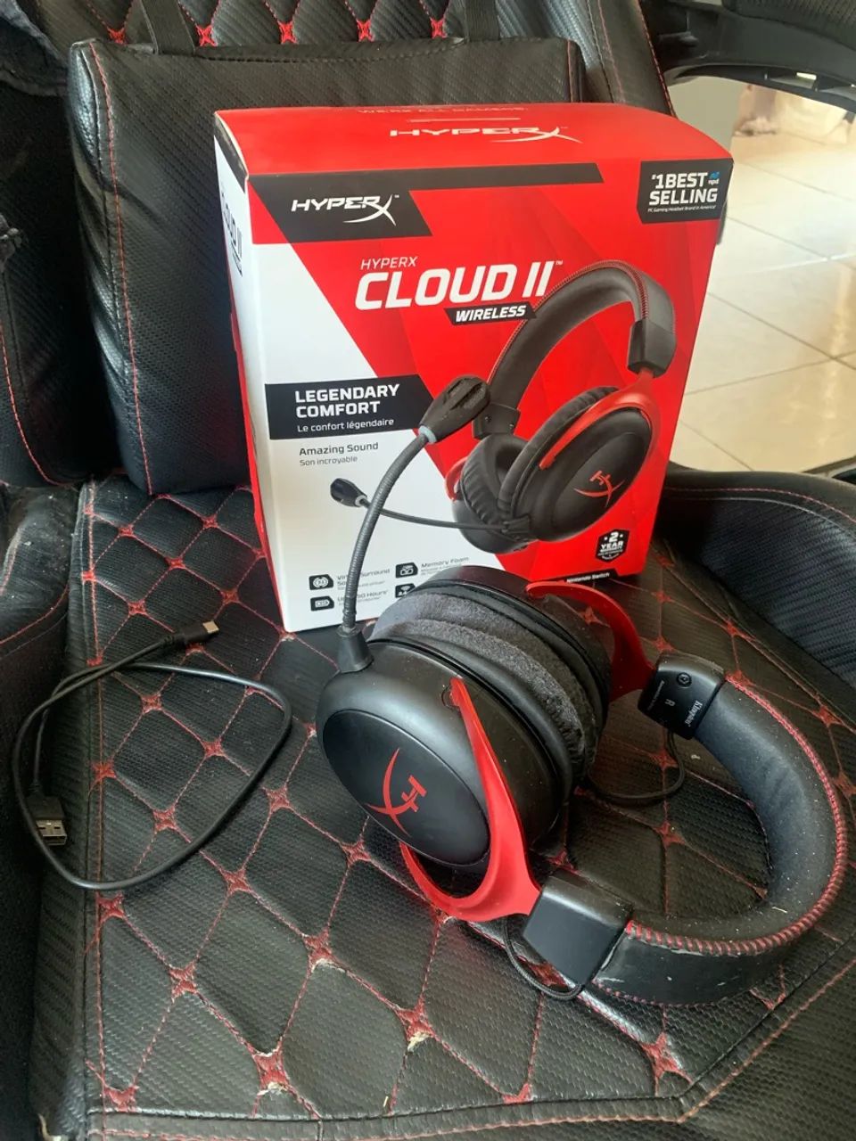 Headset HyperX Cloud Gaming II Wireless  - Foto 2