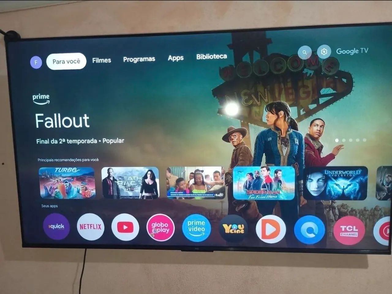 Smart TV TCL 55 polegadas 4k Android  - Foto 2