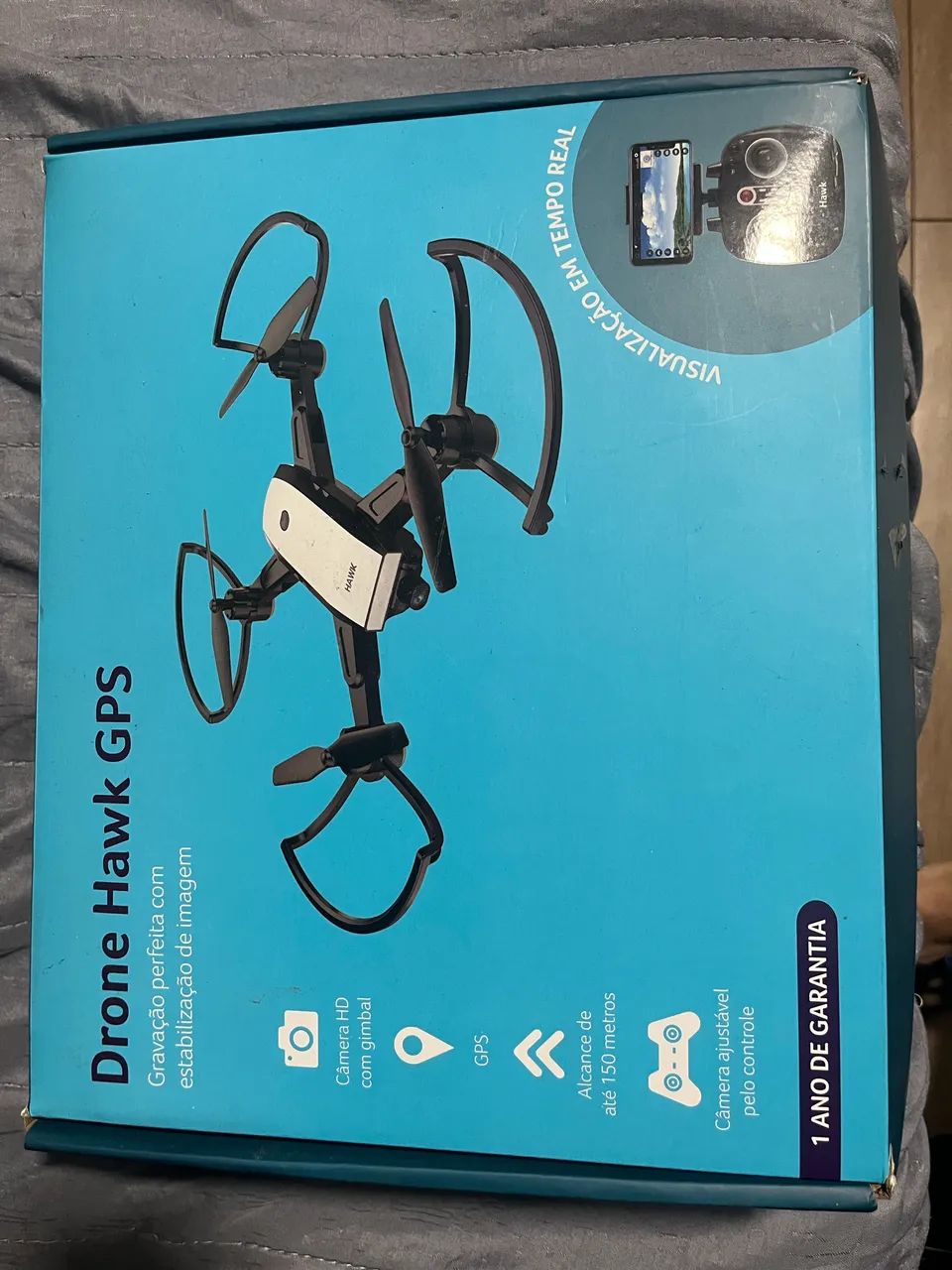 Drone Hawk GPS - Sem bateria