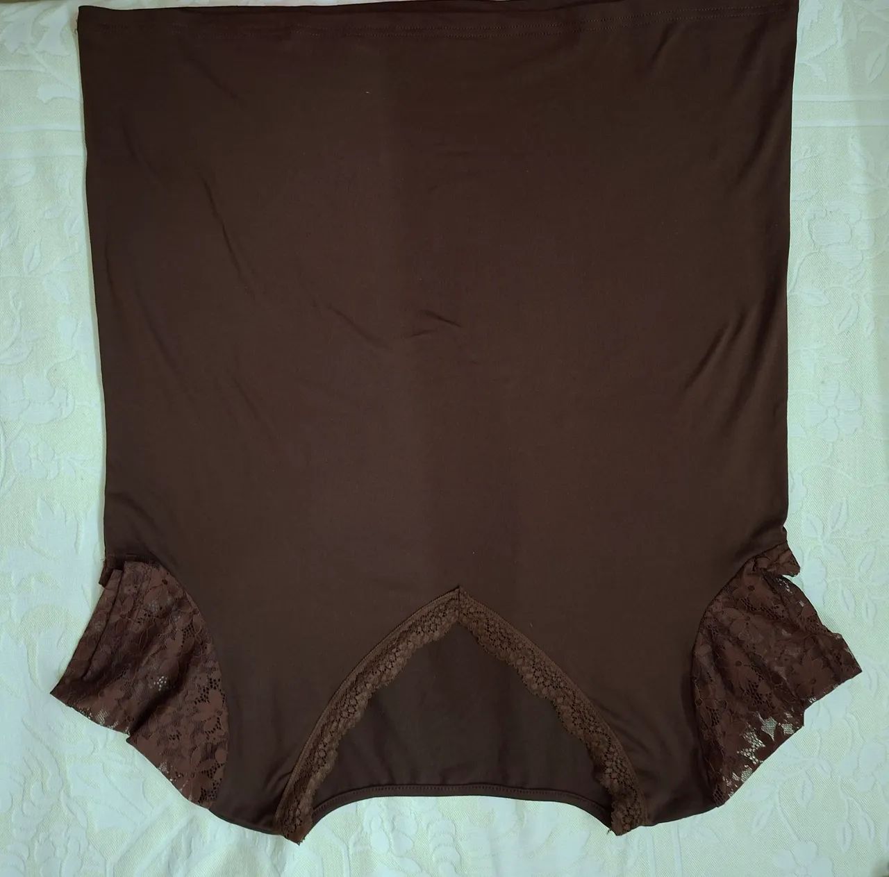 BLUSA MARROM TAMANHO G - Foto 2