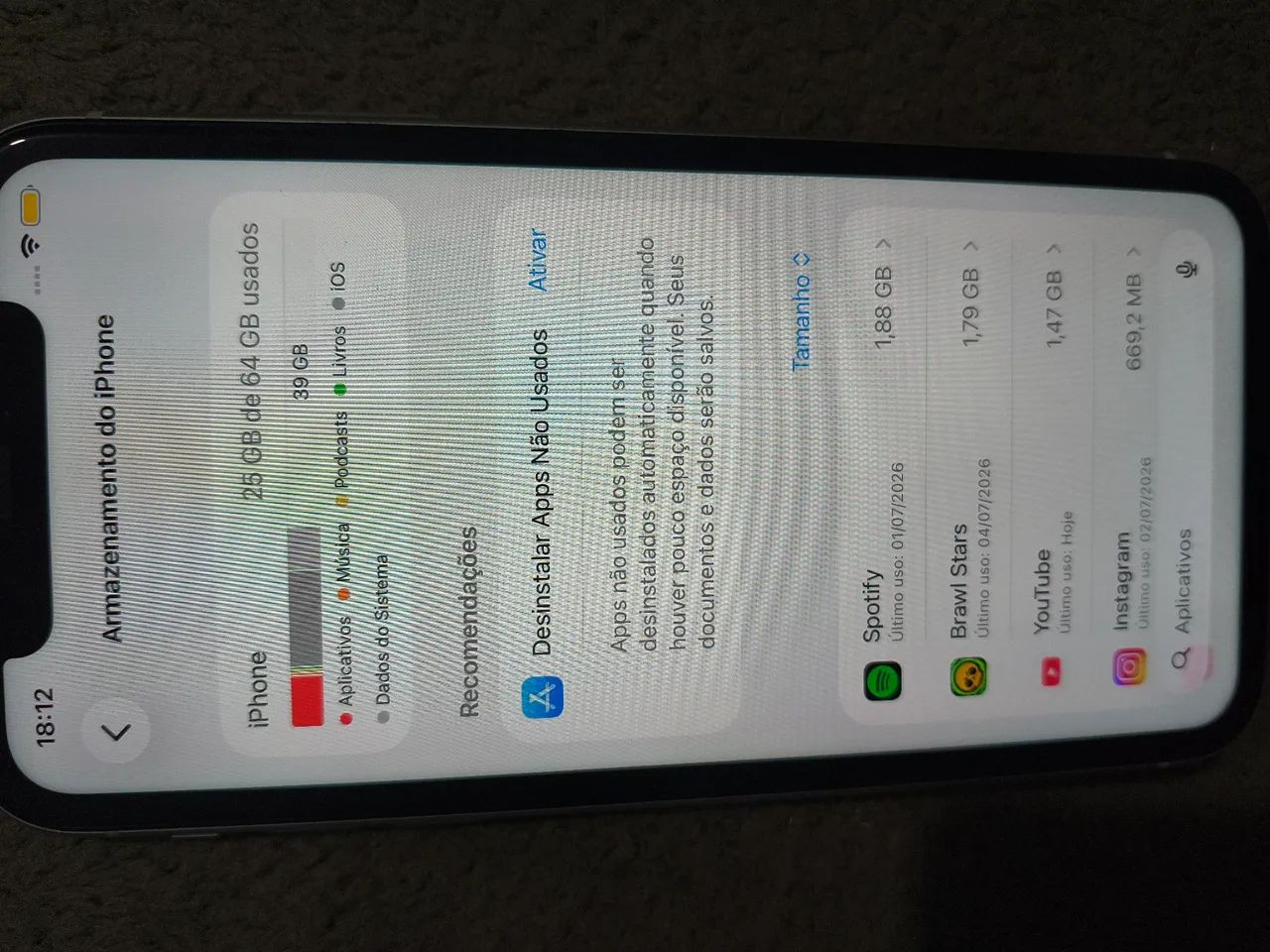 vendo iPhone 11 funcionando tudo, bateria 76% - Foto 4
