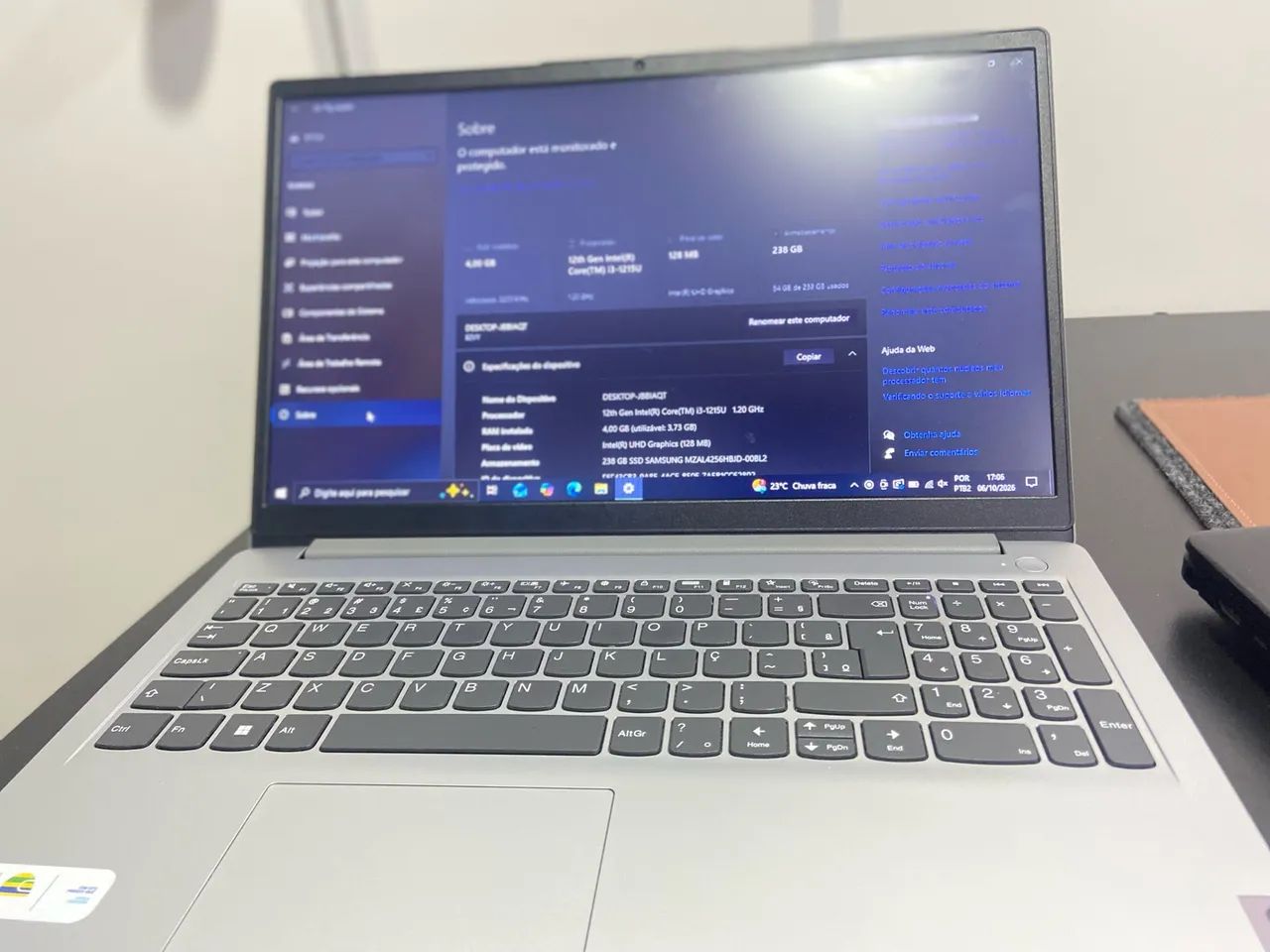 Notebook usado em perfeito estado 