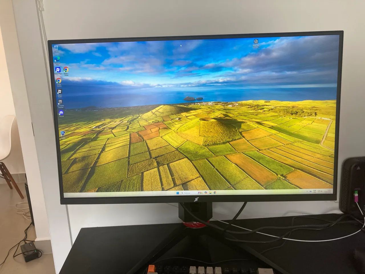  monitor gamer prisma v2 180 Hertz com defeito - Foto 3