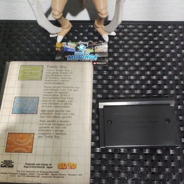Teddy Boy - Original - Master System - Caixa de plástico padrão Sega - Tectoy - Foto 2