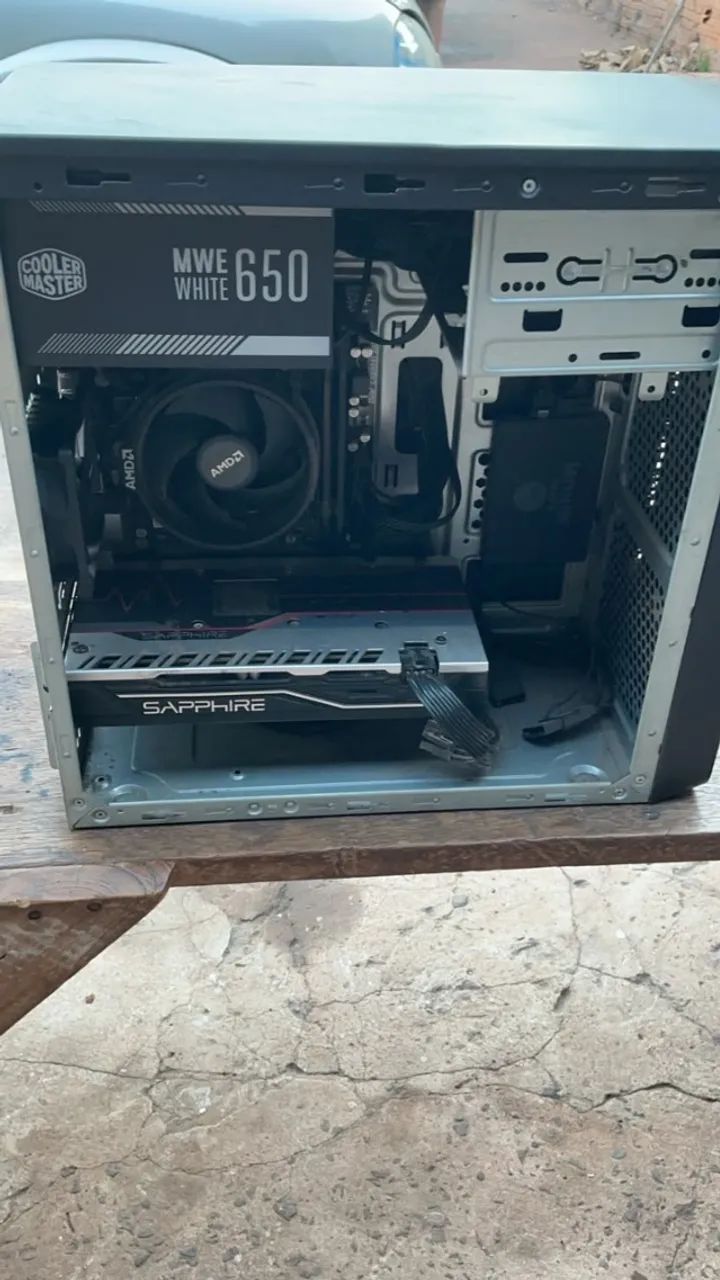 PC GAMER RYZEN 5 4600 + RX580 8g