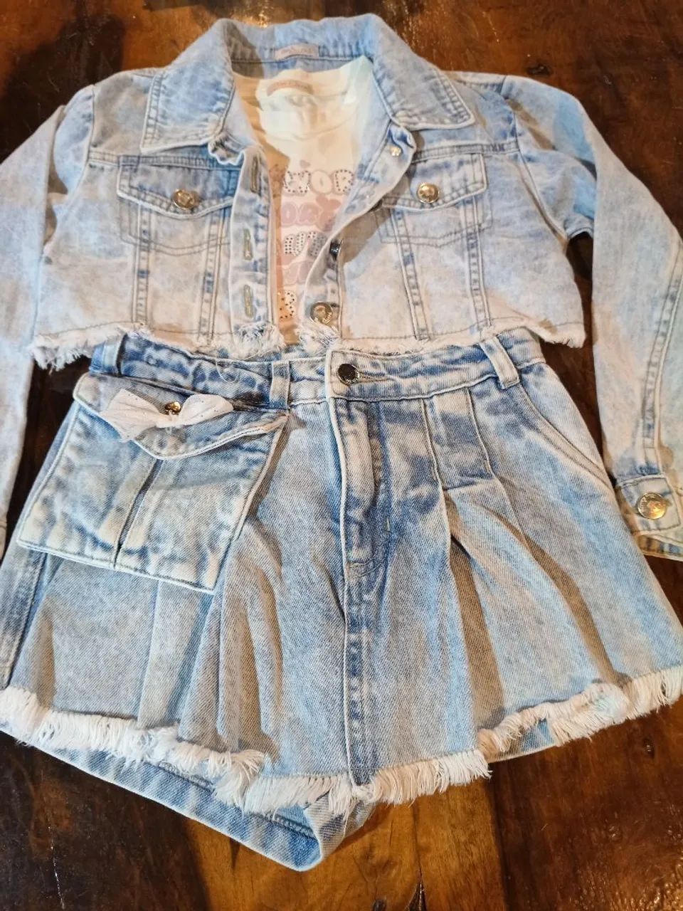 Conjunto Petit Cherie tamanho 8 - Foto 2