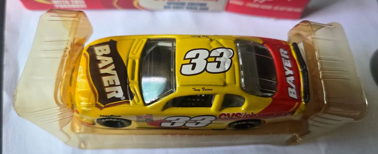 miniatura nascar team caliber bayer racing #33 1/64 - Foto 2