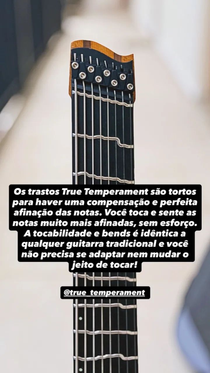 Guitarra Strandberg Boden Plus + Boden8 NX TT roxa oito cordas True Temperament - Foto 6