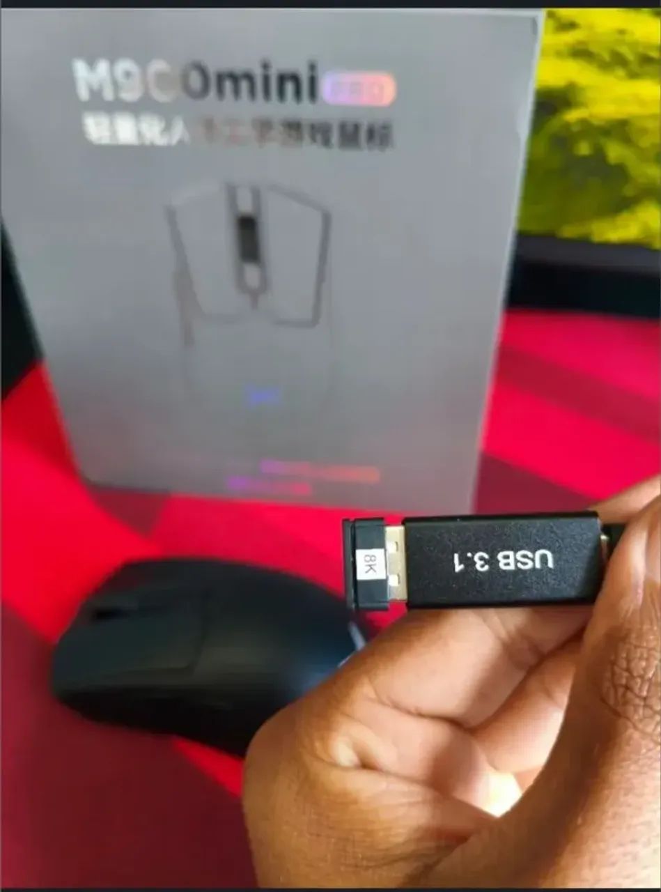 Mouse Gamer Delux M900 Pro Mini 8k Egonômico Preto - Periféricos e ...