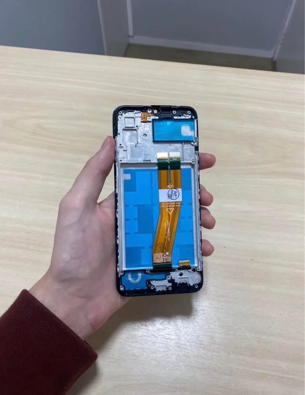 TELA PARA SAMSUNG A06 COM ARO NOVA ORIGINAL CHINA - Foto 3