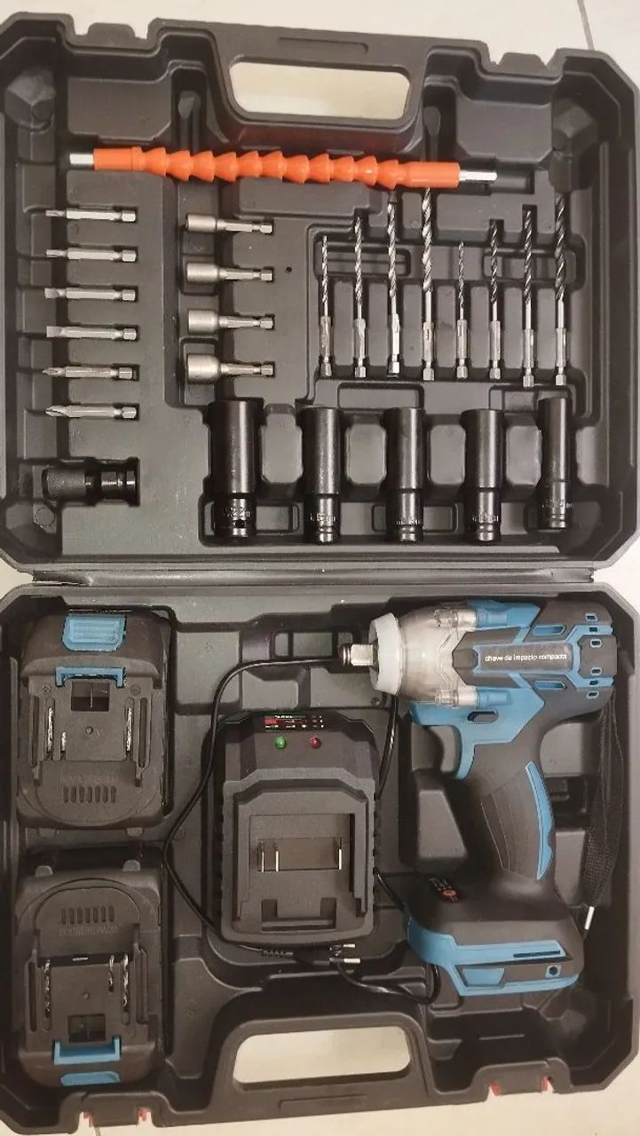 Chave de impacto 48v 480 nm semi nova - Ferramentas de Construção