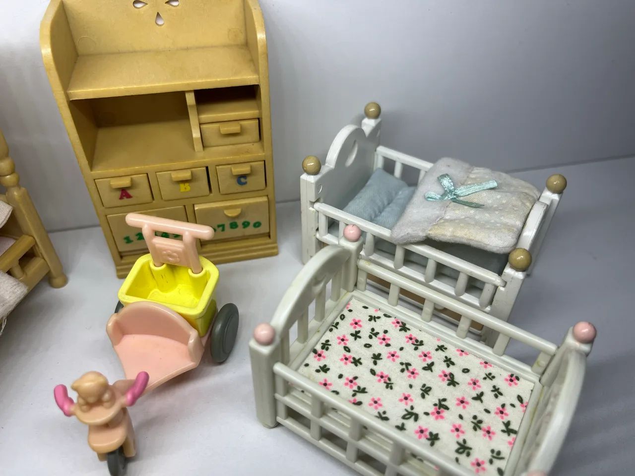 Sylvanian families - móveis de quarto + bike infantil  - Foto 4