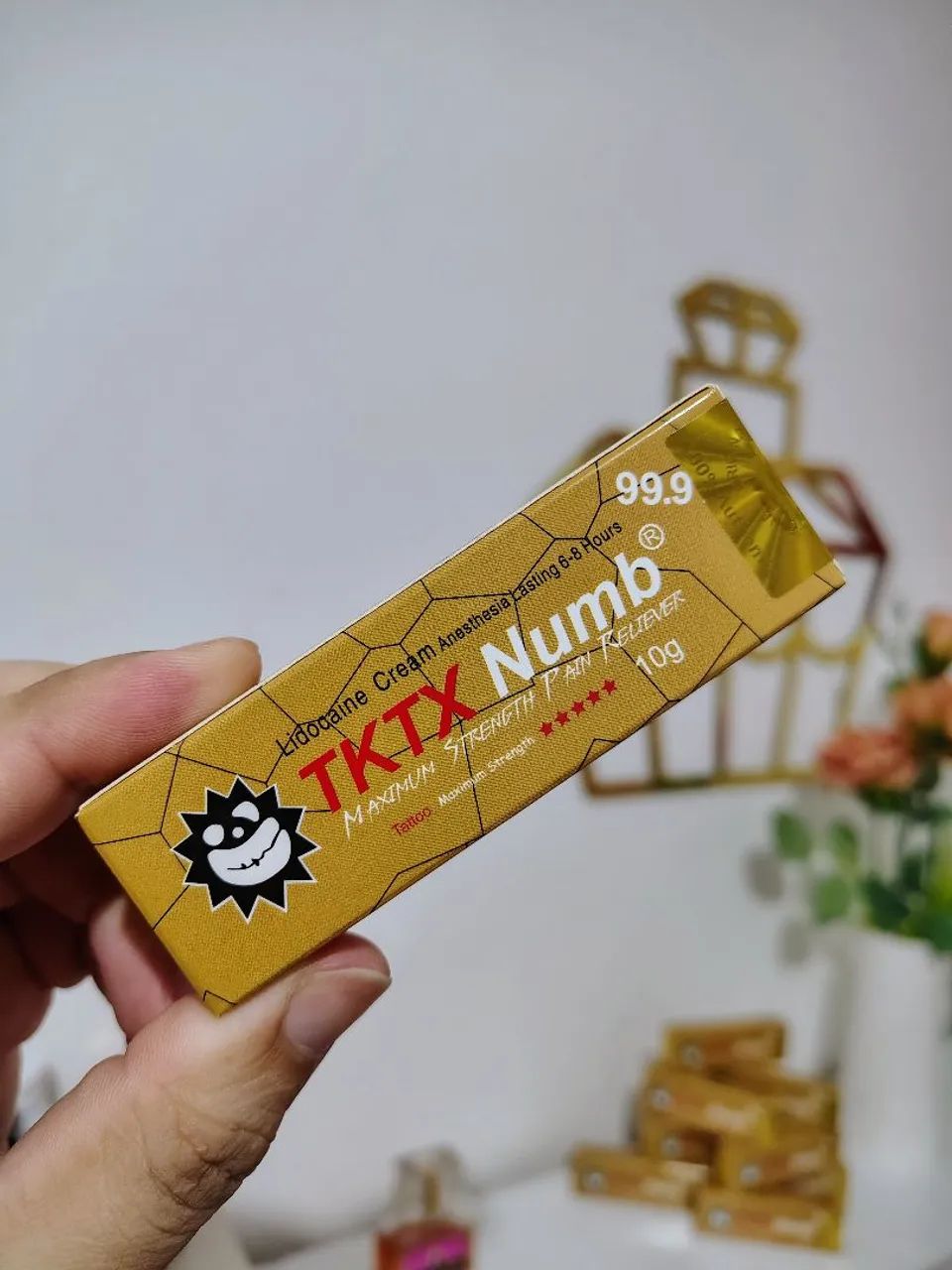 Pomada Tattoo Numb Gold Original com Selo