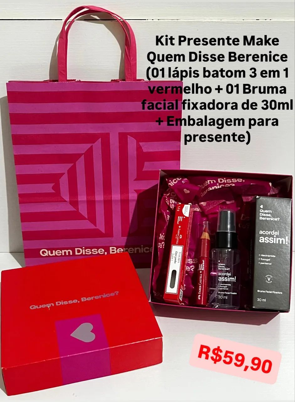 Kits para presentes Quem Disse Berenice, a partir de R$49,90. - Foto 2
