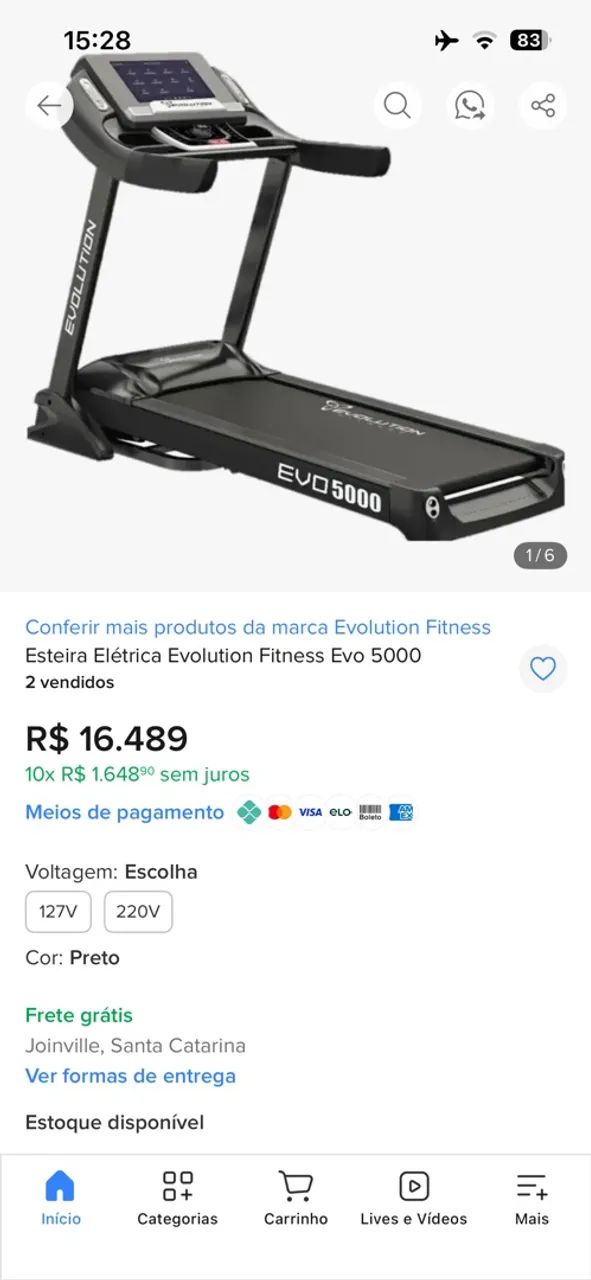 Esteira EVO 5000 - Foto 3