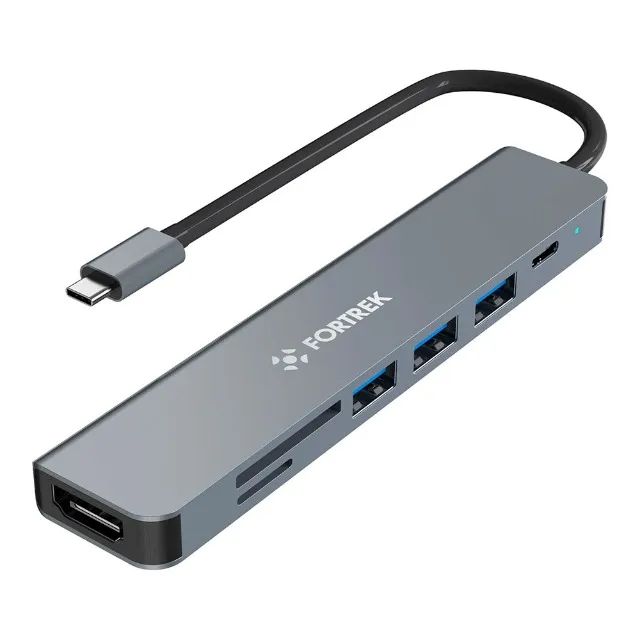 Hub USB-C 7 Portas Fortrek DC75 - AC3173 - Foto 2