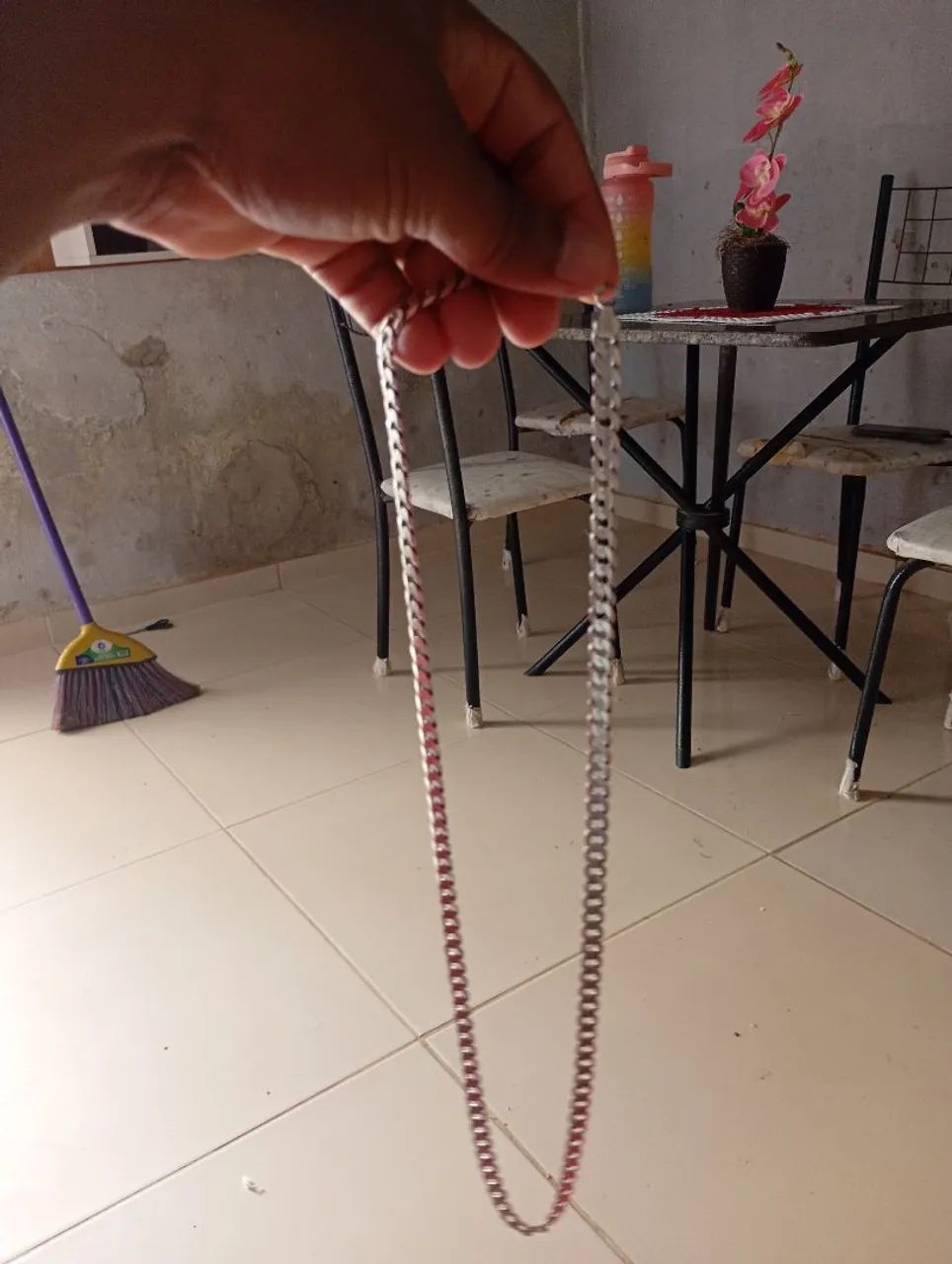 Corrente de prata* - Foto 2
