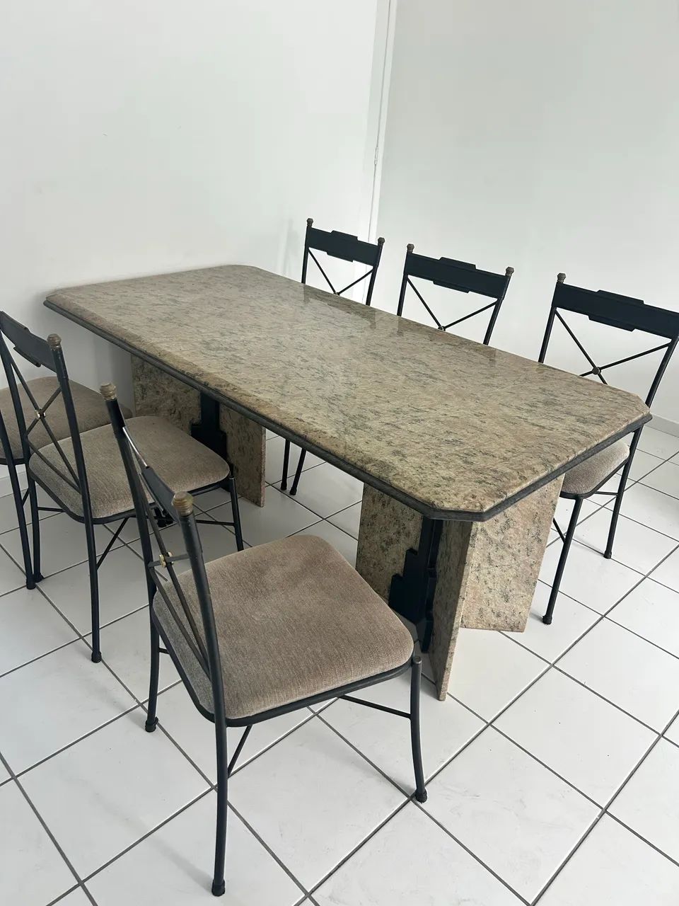 Mesa mármore + Centro