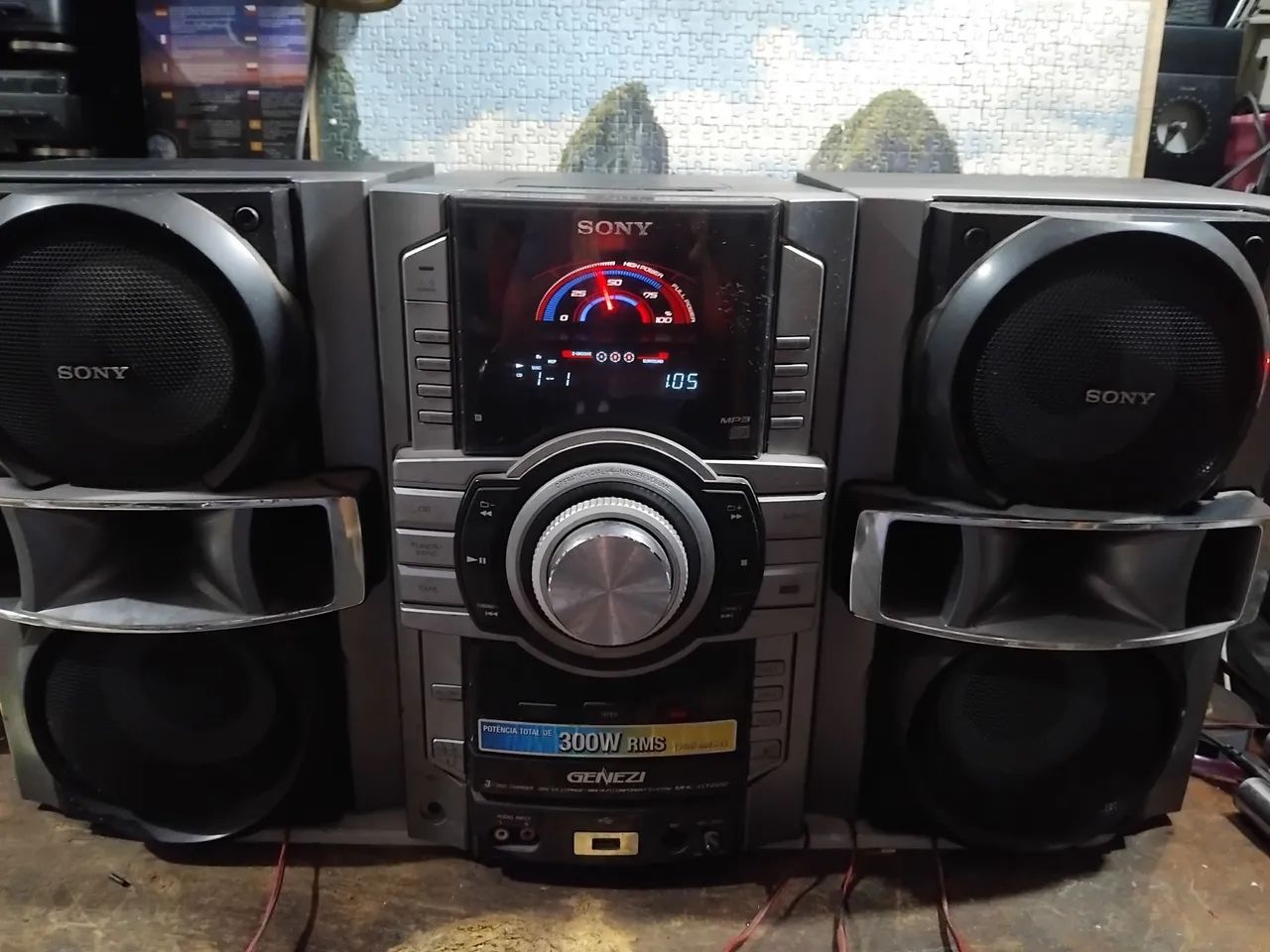 Sitem Sony MHC GT 222. Funcionando. - Foto 3