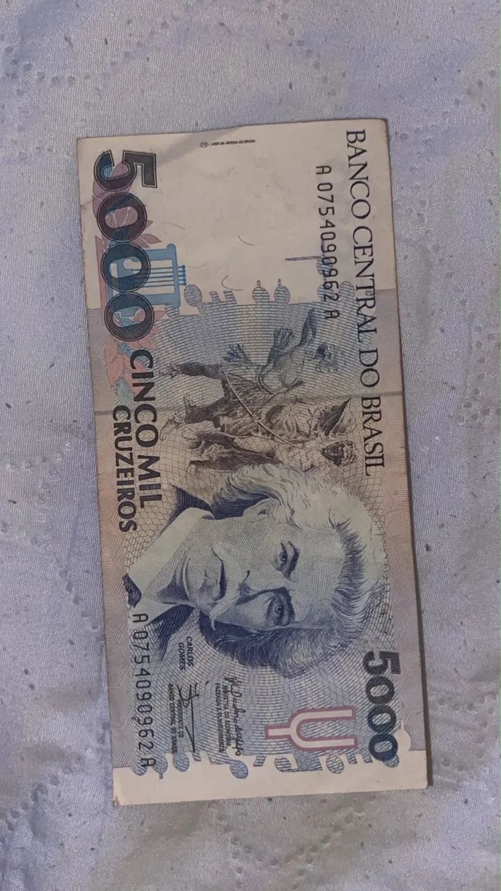 Cédulas antigas 