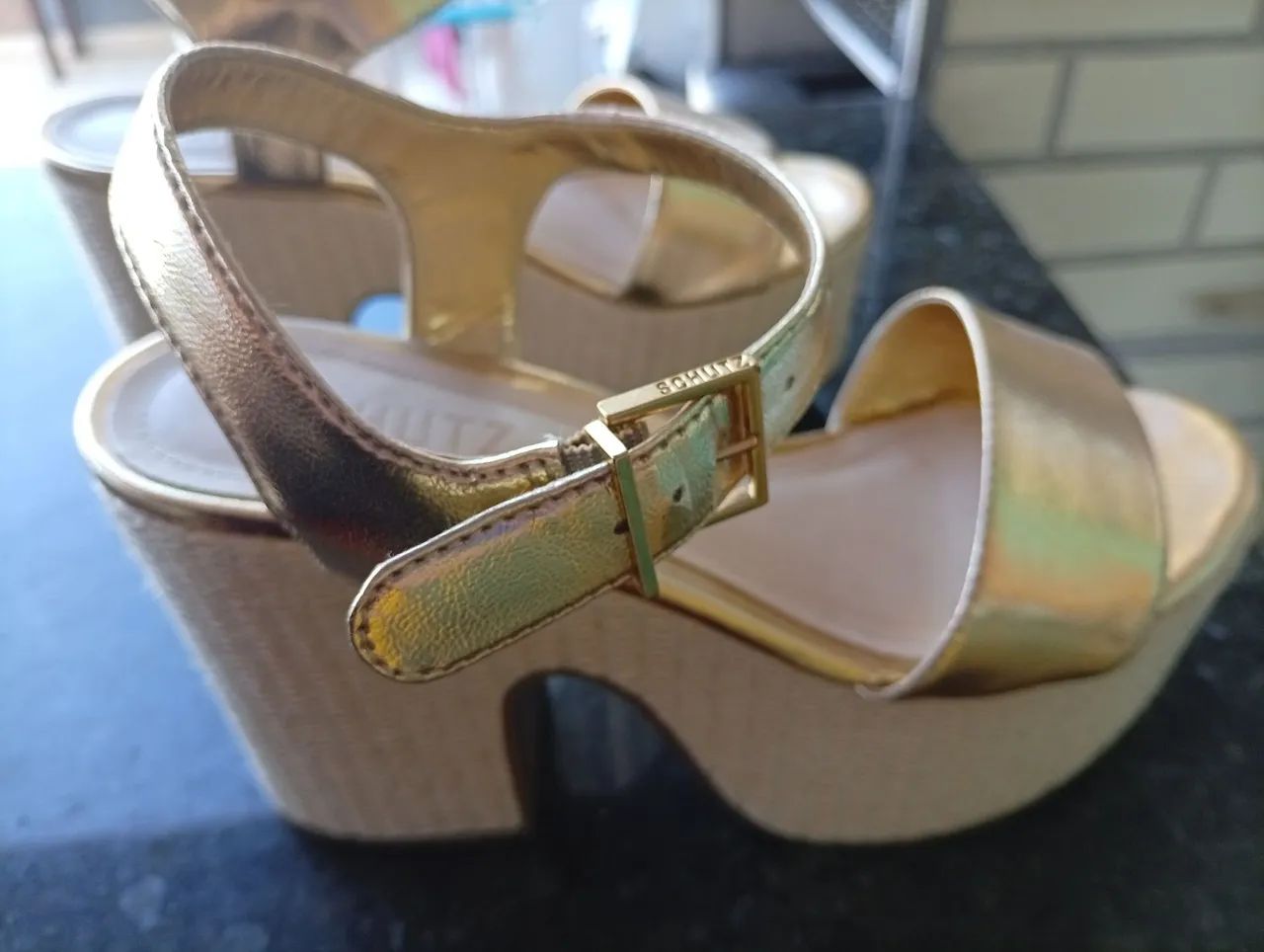 Sandália Schutz n°35 - Foto 2