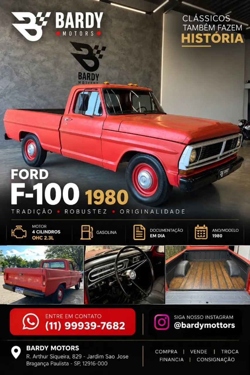 Ford F-100 Super Serie 2.3 1985