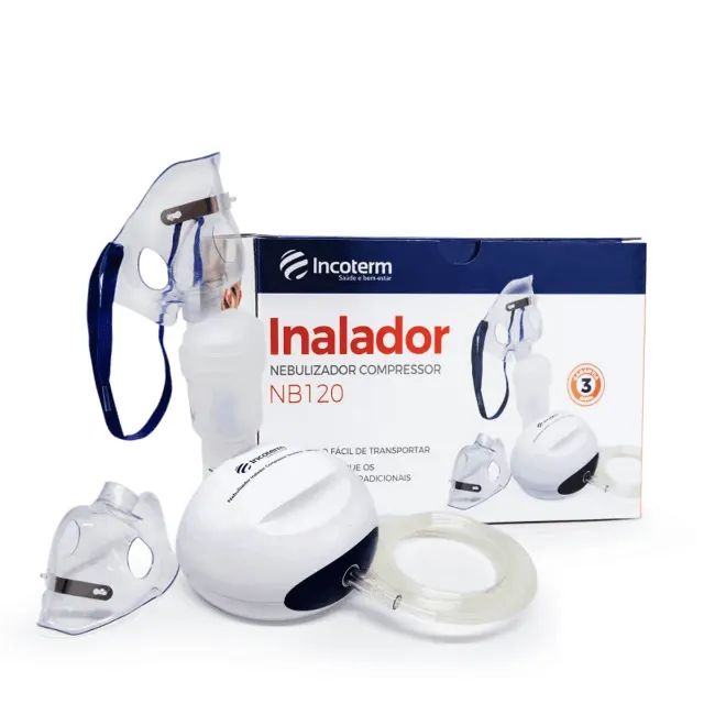 novo inalador compressor nb120 incoterm #novo